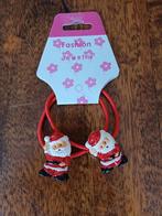 Handgemaakte haarelastieken met kerstbomen, sneeuwpop, Ophalen of Verzenden, Nieuw, Overige kleuren, Armband