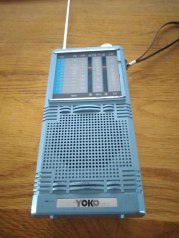 Yoko Portable radio  684 nostalgie/verzamelaar beschikbaar voor biedingen