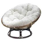 Papasan Rotan Stoel - amper gebruikt, Huis en Inrichting, Stoelen, Ophalen, Zo goed als nieuw, Bruin, Eén