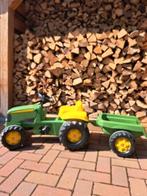 Rolly Toys Tractor - John Deere Met Aanhanger, Kinderen en Baby's, Speelgoed | Buiten | Voertuigen en Loopfietsen, Ophalen, Gebruikt