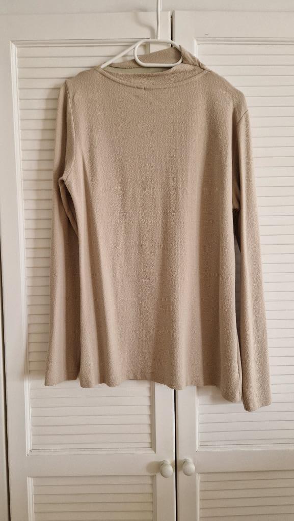 Top Expresso maat XL, Kleding | Dames, Tops, Zo goed als nieuw, Maat 46/48 (XL) of groter, Beige, Lange mouw, Ophalen