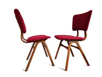 Super leuke vintage design stoelen stoelen jaren 60-70 beschikbaar voor biedingen