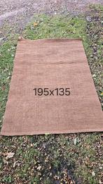 Jute vloerkleed 195x135, Ophalen, Gebruikt, Rechthoekig, 200 cm of meer