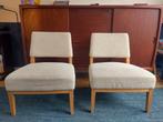 Twee crèmekleurige Kuka fauteuils, Ophalen, Gebruikt, Twee, Wit