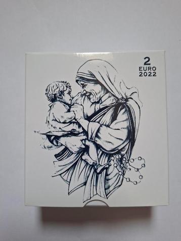 Vaticaan 2 Euro "Moeder Teresa" 2022 Proof beschikbaar voor biedingen