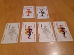 variaties op de zelfde joker, 6 stuks, Ophalen of Verzenden, Zo goed als nieuw, Joker(s)