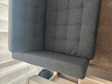 IKEA Landskrona tweezits bank donkergrijs - afbeelding 3