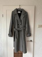 Costes winterjas Zwart-wit met ceintuur, Maat 38/40 (M), Zwart, Ophalen of Verzenden, Zo goed als nieuw