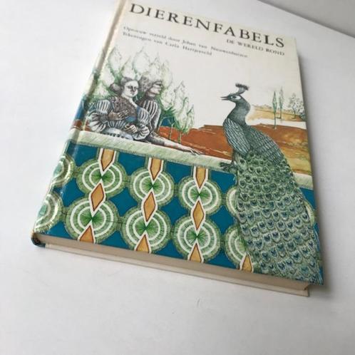 Dierenfabels de wereld rond verteld door J. v. Nieuwenhuizen, Boeken, Sprookjes en Fabels, Zo goed als nieuw, Ophalen of Verzenden