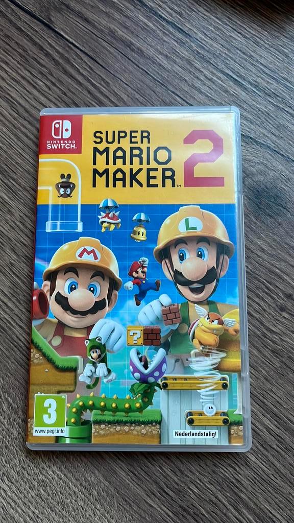 Super Mario Maker 2, Spelcomputers en Games, Games | Nintendo Switch, Zo goed als nieuw, Avontuur en Actie, 3 spelers of meer