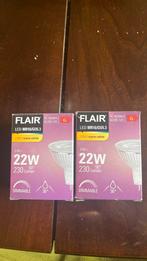 Led lampen 2x flair MR16/GU5.3, Ophalen, Led-lamp, Minder dan 30 watt, Nieuw