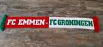 Sjaal FC Emmen - FC Groningen, Ophalen of Verzenden, Zo goed als nieuw