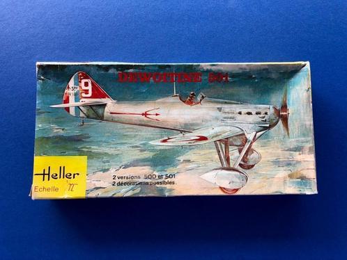 Heller 156 Dewoitine 501 1/72, Hobby en Vrije tijd, Modelbouw | Vliegtuigen en Helikopters, Zo goed als nieuw, 1:72 tot 1:144