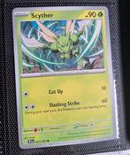 Scyther 001/162, Hobby en Vrije tijd, Verzamelkaartspellen | Pokémon, Ophalen of Verzenden, Nieuw, Losse kaart