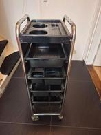 Kappers trolley, gebruikt., Ophalen, Minder dan 50 cm, Gebruikt, 3 of 4 laden