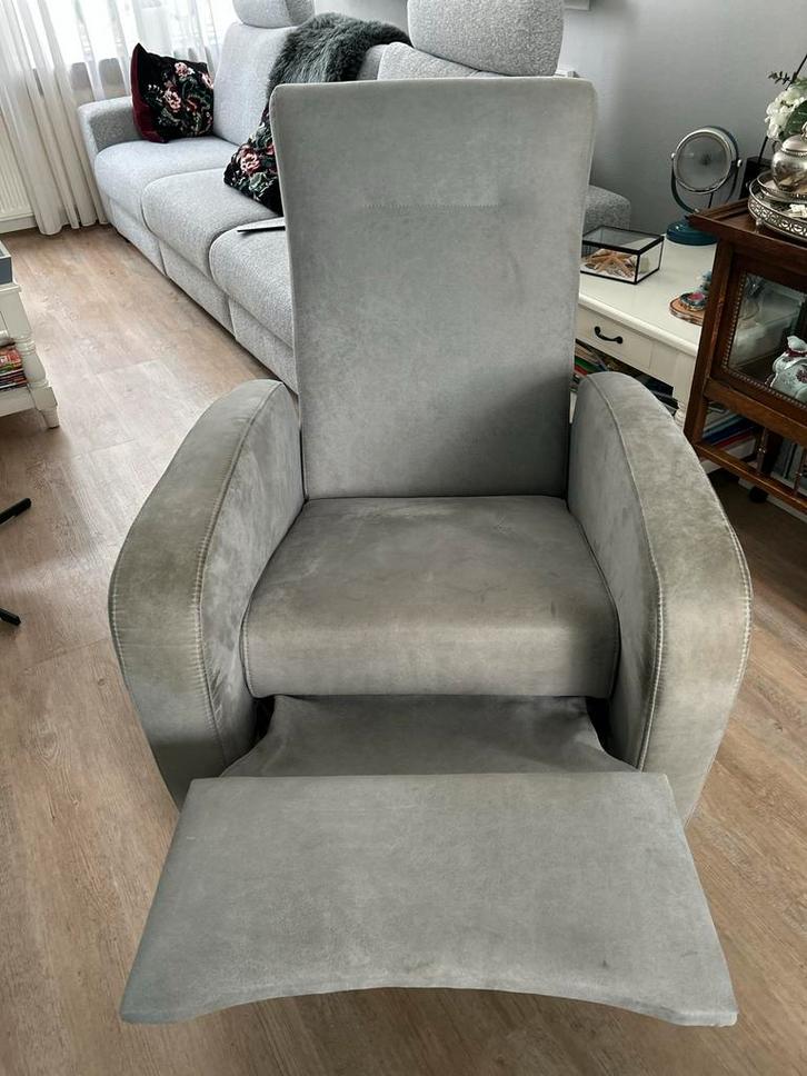 Verstelbare Relax Fauteuil - Comfortabel!, Huis en Inrichting, Fauteuils, Gebruikt, Stof, 75 tot 100 cm, Ophalen