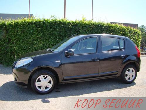 Dacia Sandero 1.2 Blackline, Auto's, Dacia, Bedrijf, Sandero, ABS, Airbags, Airconditioning, Boordcomputer, Elektrische buitenspiegels
