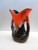 mooie vintage  vaas van Vallauris keramiek jaren 70, Huis en Inrichting, Aardewerk of Porselein, Oranje, Ophalen of Verzenden