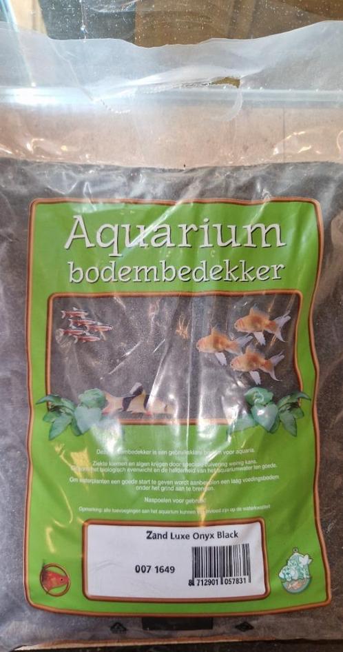 Aquarium Zand Luxe Onyx Black 10 x, Dieren en Toebehoren, Vissen | Aquaria en Toebehoren, Nieuw, Grind, Zand of Voedingsbodem