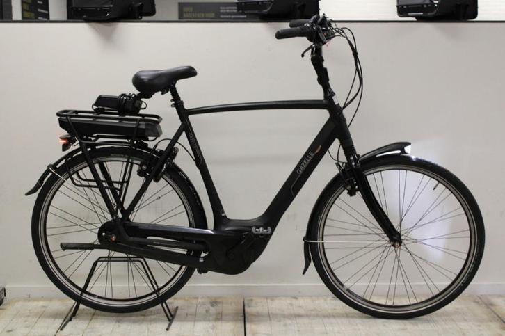 Gazelle Orange C8 HMB Heren Zwart 61cm 2022, Fietsen en Brommers, Elektrische fietsen, Gebruikt, Gazelle, 59 cm of meer