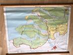 Vintage landkaart Zeeland, Ophalen of Verzenden