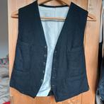 Gilet top zwart zowel dames als heren maat s m retro vintage, Ophalen of Verzenden, Gedragen