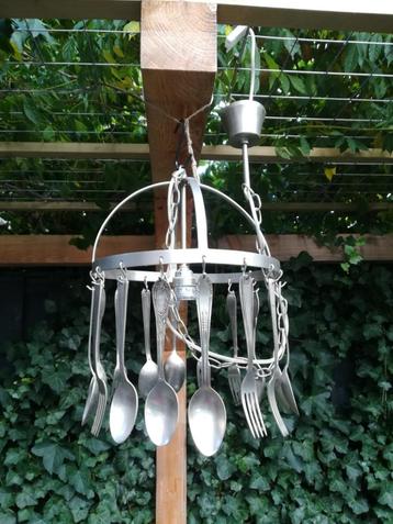 .Aparte Hang Lamp / "Besteklamp" /Kroonluchter beschikbaar voor biedingen