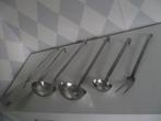RVS lepelrek soep / saus opscheplepels vork BK 1950-1960 p s, Antiek en Kunst, Antiek | Bestek, Ophalen of Verzenden