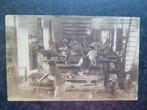 BELGISCH CONGO Schrijnwerkersschool met geplakte en ingedruk, Ophalen of Verzenden, Voor 1920, Buiten Europa