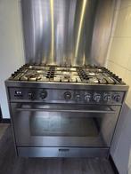 Smeg fornuis 6pits 90cm gebruikt, Witgoed en Apparatuur, Fornuizen, Ophalen, Gebruikt, 60 cm of meer, Gas