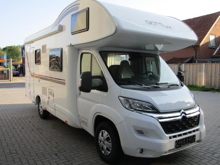 Giottiline Siena A435 (Rapido / PLA)Alkoof 7-persoons camper, Caravans en Kamperen, Campers, Bedrijf, meer dan 6, Alkoof, Overige merken