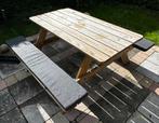 Houten Picknicktafel met Kussens, Ophalen, Nieuw, Inklapbaar, Rechthoekig