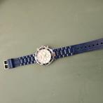 Horloge merk Ernest, siliconen bandje, Ophalen of Verzenden, Gebruikt, Staal, Overige merken