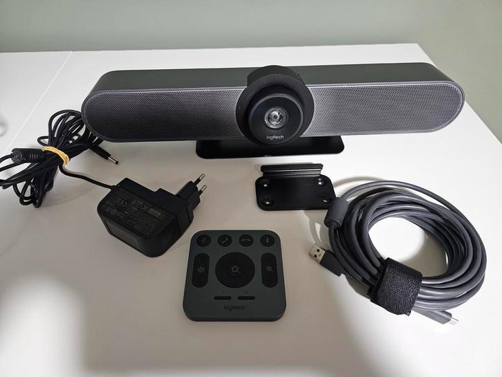Logitech meetup webcam, Computers en Software, Webcams, Zo goed als nieuw, Microfoon, Ophalen of Verzenden