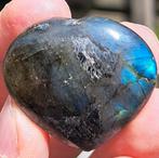 Prachtig Labradoriet hart edelstenen verzameling edelsteen, Ophalen of Verzenden