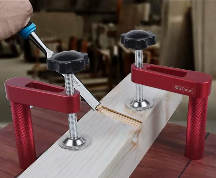 Aluminium Opspanklemmen MFT Werkblad - Set van 4, Doe-het-zelf en Verbouw, Gereedschap | Handgereedschap, Nieuw, Ophalen of Verzenden