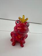 Grappig Dierenbeeld: Kikker met Kroon, Ophalen of Verzenden, Zo goed als nieuw, Dier