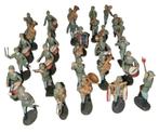 29 speelgoed figures  van de duitse Wehrmacht Music corps , Ophalen of Verzenden, Landmacht, Duitsland