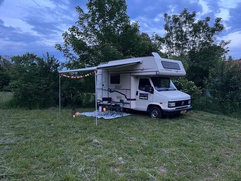 Fiat ducato camper 1.9D, Caravans en Kamperen, Campers, Particulier, tot en met 4, Half-integraal, Fiat, Diesel, 5 tot 6 meter
