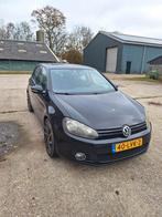 Volkswagen Golf 1.2 TSI 77KW 5D 2010 Zwart (schadeauto), Auto diversen, Schadeauto's, Ophalen, Zwart, Handgeschakeld, Benzine