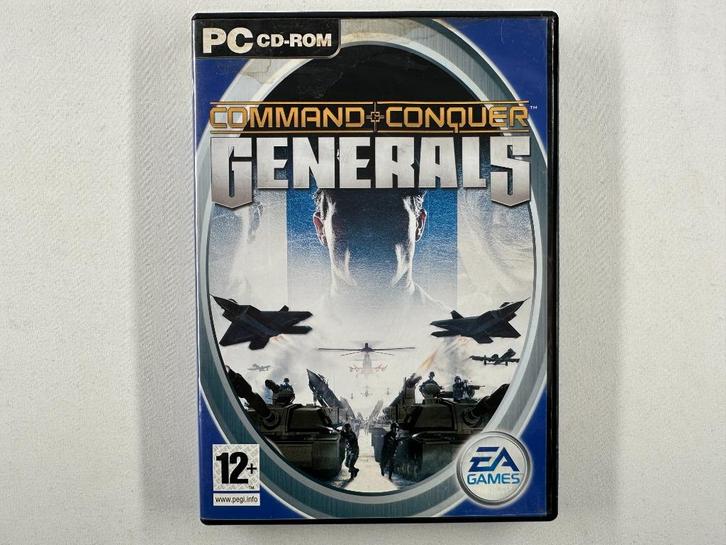 Command & Conquer Generals TOP Series PC Game, Spelcomputers en Games, Games | Pc, Gebruikt, Strategie en Constructie, 3 spelers of meer