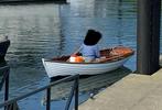 Prachtige houten roeiboot / sloep (met wat werk), Watersport en Boten, Ophalen, Zo goed als nieuw, Polyester