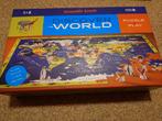 Puzzle + play Discover the world ( vloerpuzzel), Ophalen of Verzenden, Meer dan 50 stukjes, Gebruikt