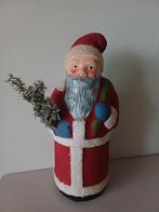 Oude Candycontainer papermaché kerstman, Diversen, Kerst, Ophalen of Verzenden
