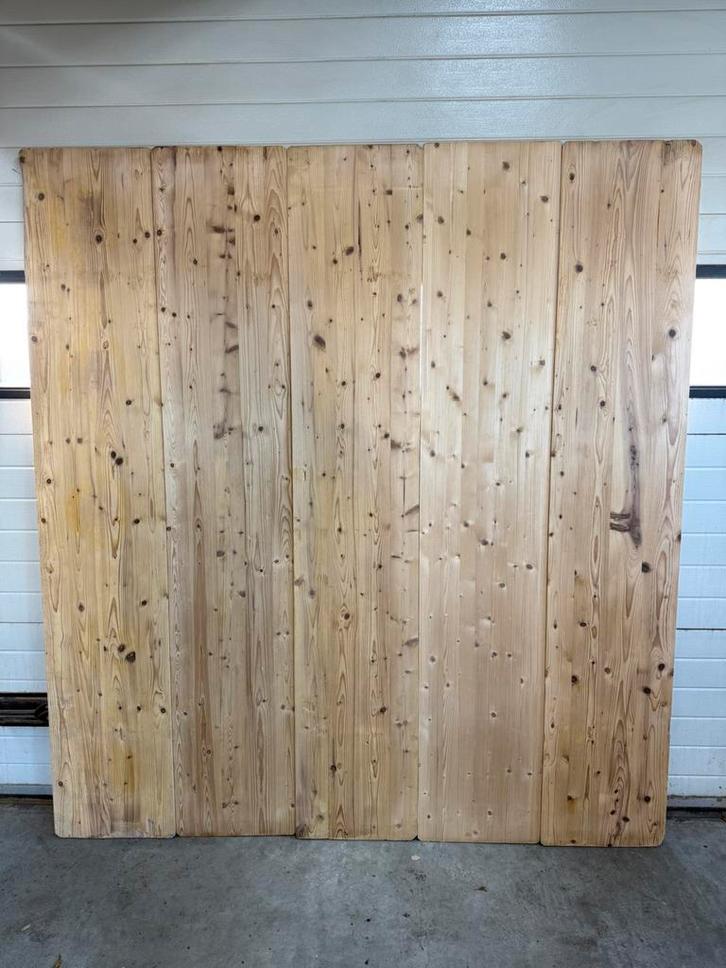 Timmerpanelen 206x38x2.5 CM - GESCHAAFD -, Doe-het-zelf en Verbouw, Platen en Panelen, Zo goed als nieuw, Ophalen