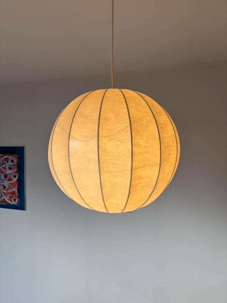 Cocoon lamp, Huis en Inrichting, Lampen | Hanglampen, Gebruikt, Minder dan 50 cm, Kunststof, Ophalen of Verzenden