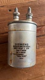2 x 15 uF siemens mkv vintage condensatoren, Ophalen of Verzenden, Zo goed als nieuw