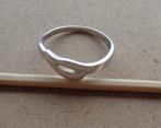 zilveren fantasie ring [625], Verzenden, Zo goed als nieuw, 17 tot 18, Dame