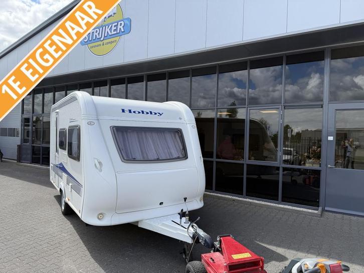 Hobby De Luxe 400 SF Bed + Zit Wc 1e Eigenaar ! Bovag 2025 !, Caravans en Kamperen, Caravans, Bedrijf, tot en met 4, 750 - 1000 kg