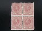 SURINAME 1873; KONING WILLEM III NVPHNR 3 IN BLOK LEES, Postzegels en Munten, Postzegels | Suriname, Verzenden, Postfris